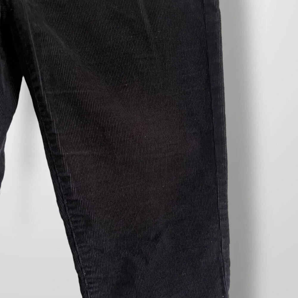 Helmet Lang Mini Corduroy Black Pant - Picture 5 of 9